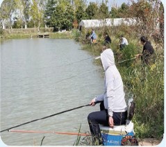 上海自動(dòng)化儀表七廠雙休日舉行垂釣和撲克比賽