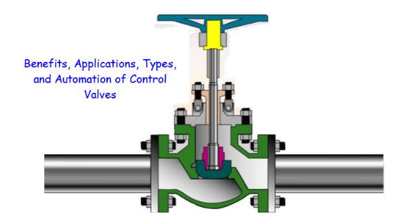 不同類型控制閥具有不同的結(jié)構(gòu)、物理特性、功能和應(yīng)用