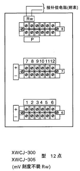 12點(diǎn)儀表外接線端子